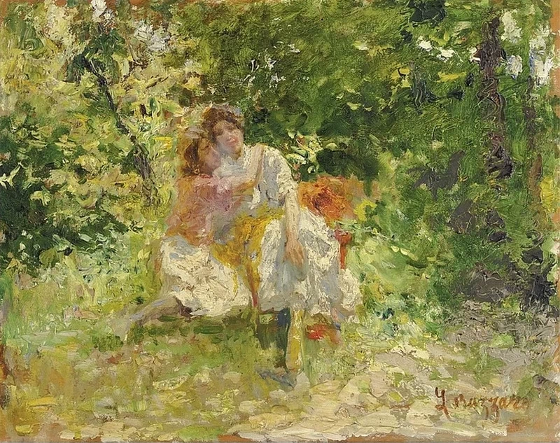 La panchina nel bosco
